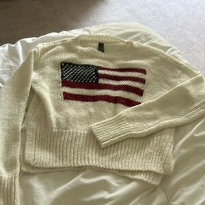 Aesthetic USA knit sweater